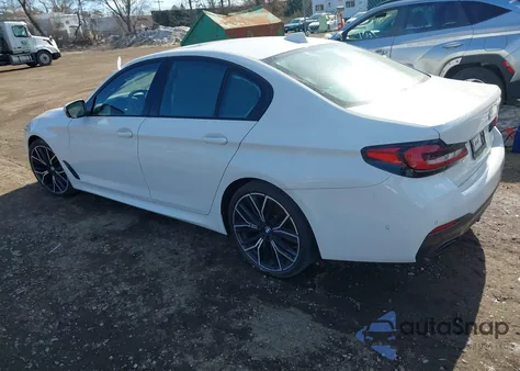 2021 BMW 530I из США, поврежденный, VIN WBA53BH07MCF21332